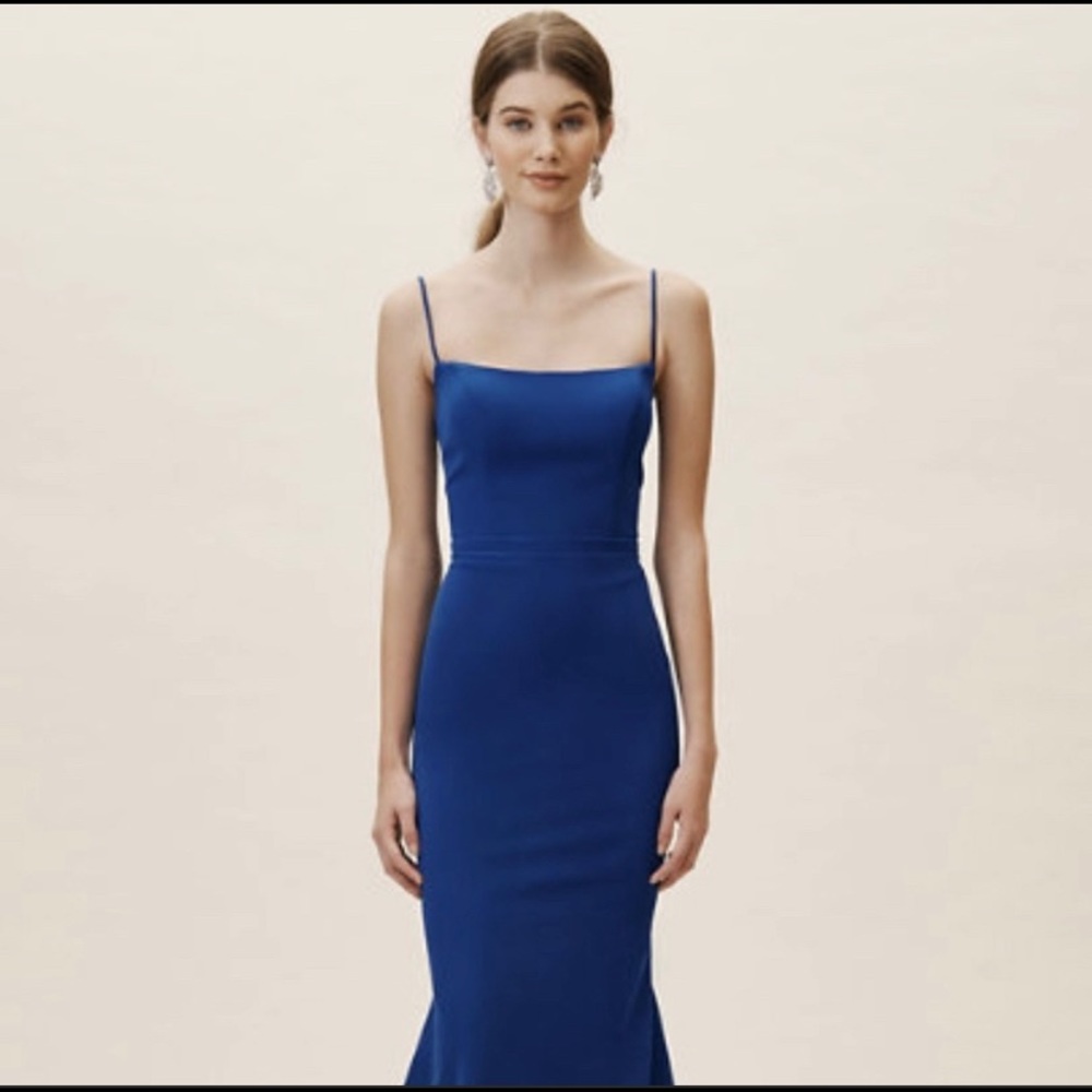 BHLDN Royal Blue Gown